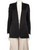 Helmut Lang Black Contrast Collarless Blazer