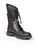 Yohji Yamamoto Y-3 Black Leather Lace Up Logo Combat Boots