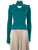 Bottega Veneta Turquoise Velour Cut Out Jumper