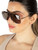 Victoria Beckham Mocha Navigator Sunglasses