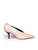 Céline Pink Leather V-Neck Pumps Céline Pink Leather V-Neck Pumps