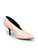 Céline Pink Leather V-Neck Pumps Céline Pink Leather V-Neck Pumps