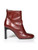 Rag & Bone Burgundy Leather Square Toe Boots