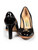 Salvatore Ferragamo Black Suede Vara Bow Pumps