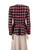 Badgley Mischka Checkered Pattern Tweed Jacket