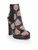 Alexander McQueen Black Leather Floral Studded Boots