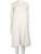 Apuntob Ecru Sleeveless Knee-Length Dress