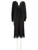 Tory Burch Black Georgette Midi Dress