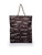 Chanel 2002-2003 Black Coco Print Chain Tote Bag