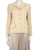 Escada Beige Wool Lace Trimmed Jacket