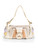 Fendi Gold Leather FF Zucchino Shoulder Bag