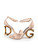 Dolce & Gabbana SS24 Powder Pink Leather Kiera 105 Sandals