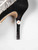 Charlotte Olympia Black Suede Feather Pumps