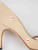 Manolo Blahnik Ecru Satin Strappy Heels