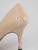 Manolo Blahnik Ecru Satin Strappy Heels