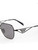 Prada Black Steel Pillow Frame Sunglasses