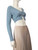 Jacquemus Blue Le Cardigan Alzou Cropped Cardigan