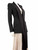 Alexander McQueen Black Oversized Lapel Blazer