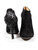 Miu Miu Black Suede Embellished Heel Boots