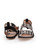 Alaïa Black Suede Grommet Strap Sandals