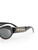 Versace Black Oval Tinted Sunglasses