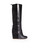 Céline Black Suede & Leather Wedge Boots