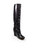 Céline Black Suede & Leather Wedge Boots