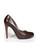 Salvatore Ferragamo Brown Leather Pointed Pumps