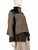 Sacai Khaki Colour Block Layered Parka Jacket