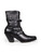 Céline Black Leather Berlin Ankle Boots