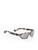 Moncler Grey Havana Oval Mirror Sunglasses