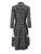 Samantha Sung Black Lace Printed Midi Dress