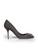 Dolce & Gabbana Grey Suede Crystal Detail Pumps