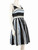 Dolce & Gabbana Striped Midi Sleeveless Dress