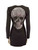 Philipp Plein Black Embellished Skull Blazer