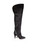 Valentino Garavani Black Suede Knee-High Rockstud Boots Valentino Garavani Black Suede Knee-High Rockstud Boots