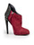 Giuseppe Zanotti Burgundy Suede Crystal Boots