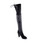 Stuart Weitzman Black Velvet Over Knee High Boots