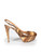 Sergio Rossi Brown Python Leather Slingback Heels Sergio Rossi Brown Python Leather Slingback Heels