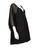 Diane Von Furstenberg Black Silk Batwing Dress