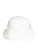 Prada White Logo Plaque Nylon Bucket Hat