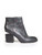 Alexander Wang Black Leather Rose Ankle Boots