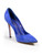 Gianvito Rossi Sapphire Blue Suede Pumps