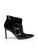 Gina Black Patent Leather Buckle Detail Boots Gina Black Patent Leather Buckle Detail Boots