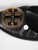 Tory Burch Black Leather Logo Ballet Flats