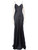 Amanda Wakeley Navy Maxi Length Slip Dress