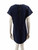 Alice + Olivia Navy V-Neckline Dress