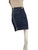 Fendi Blue Denim Logo Zipper Mini Skirt