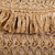 Manoush Beige Cherry Raffia Clutch