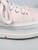 Céline Pink Triomphe Lace-Up Flatform Trainers